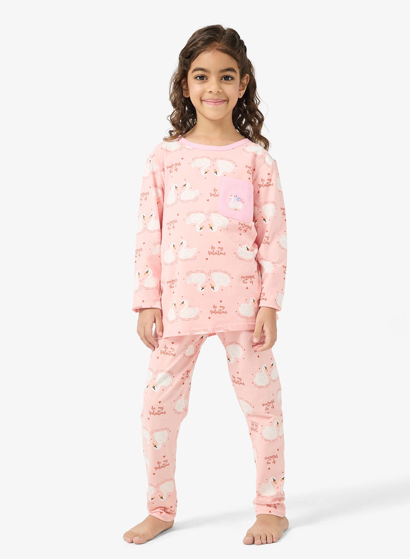 Pinata Long Sleeve Duck Print Pyjamas - Image 5