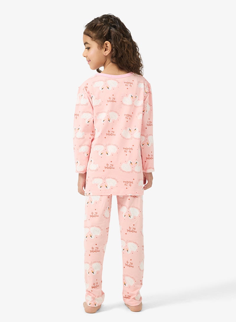 Pinata Long Sleeve Duck Print Pyjamas - Image 2