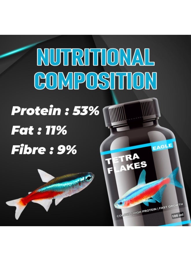 Horizon Eagle Tetra Flakes - 100ml - Image 3