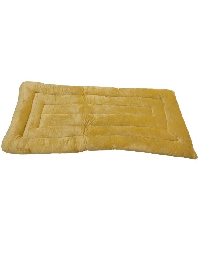 سمارت هوم مطرحة نوم قطنية للمخيمات والاستراحات مخملية ناعمة الملمس مصنوعة من مواد عالية الجودة ، مضرب قطن طبيعي نفر واحد مقاس 180*90*6سم - Image 2