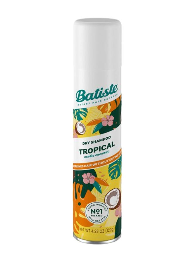Batiste Coconut And Exotic Tropical Dry Shampoo Tropical 200ml - Image 1