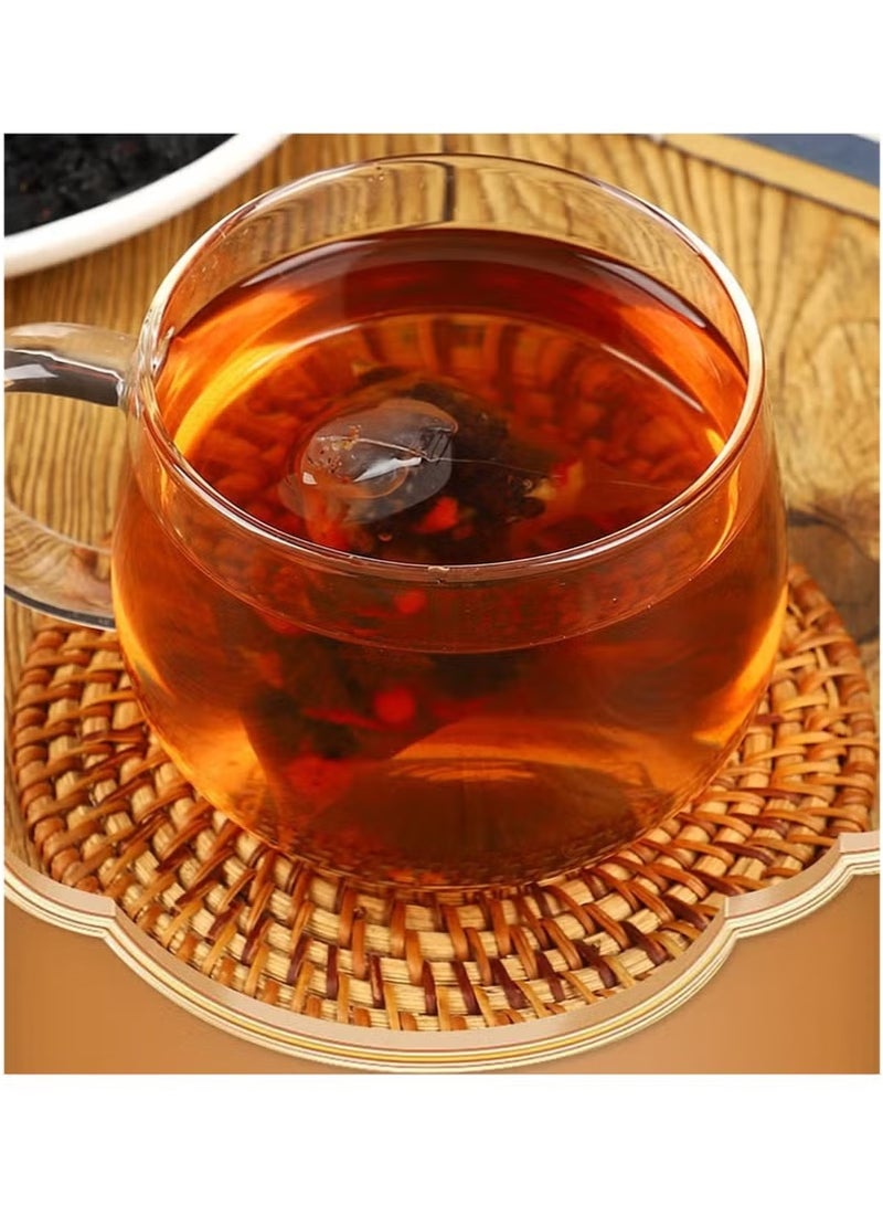 Wins Town Ginseng Five Treasure Tea，Natural Raw Materials Such as Red Dates, Wolfberries, Mulberries, Astragalus, Ginseng, etc.5g*20 - Image 3
