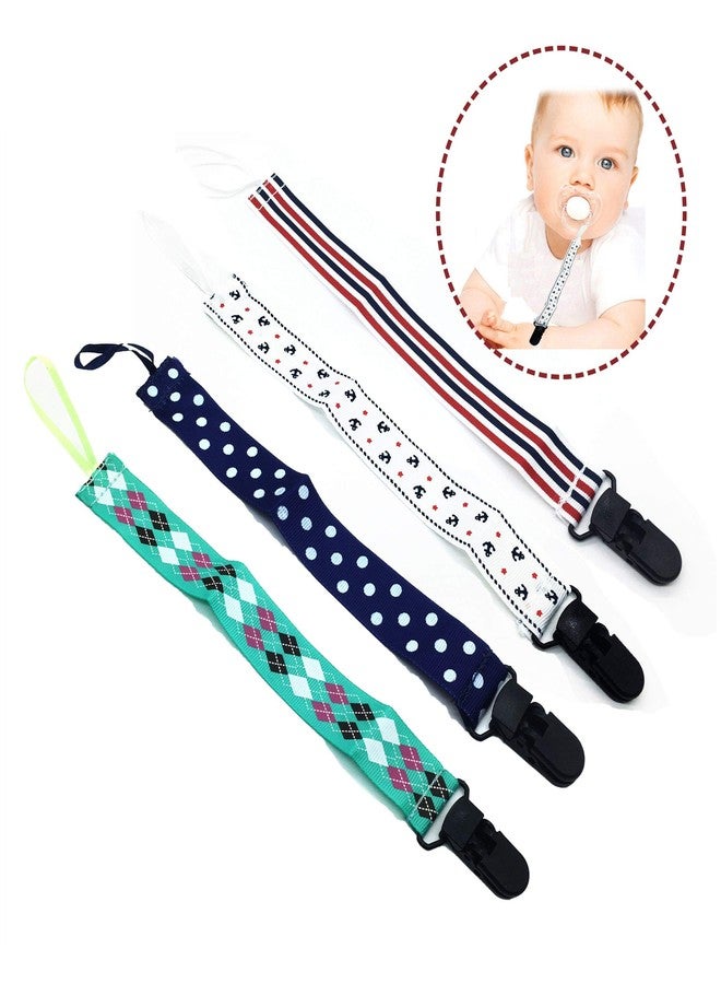 SYGA Pack of 4 Baby Teether Holder Belt,Blue,Green,White,Red - Image 2