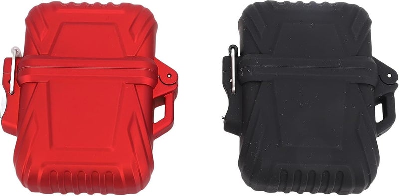 Focket Dry Box, Airtight Seal Lightweight Portable Storage Case Storage Box Compact Design with Lanyard for Keys Rings Outdoor Activities - Image 1