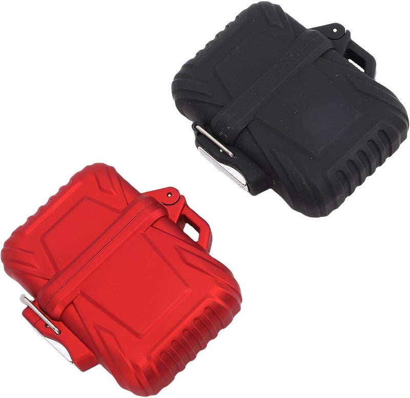 Focket Dry Box, Airtight Seal Lightweight Portable Storage Case Storage Box Compact Design with Lanyard for Keys Rings Outdoor Activities - Image 4