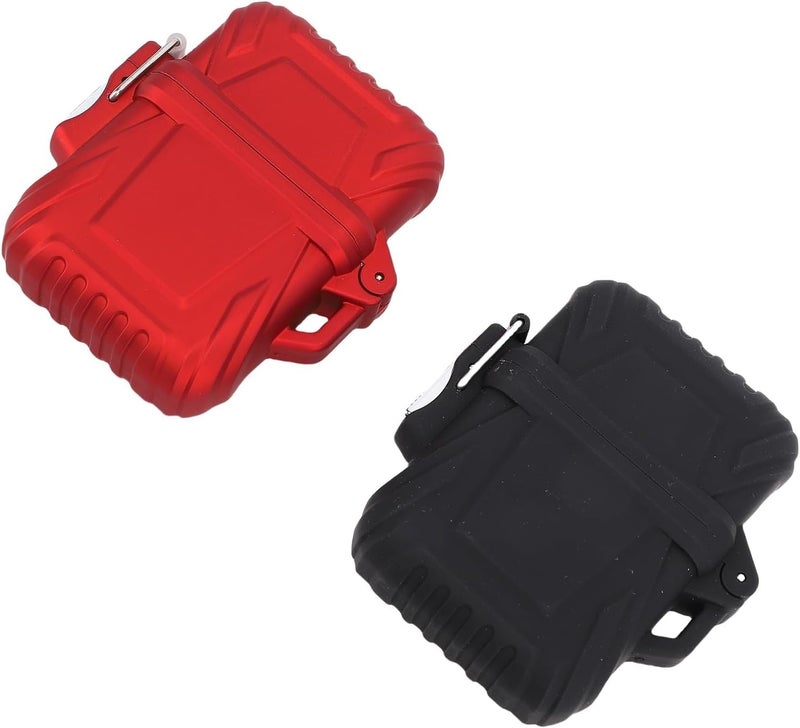 Focket Dry Box, Airtight Seal Lightweight Portable Storage Case Storage Box Compact Design with Lanyard for Keys Rings Outdoor Activities - Image 5