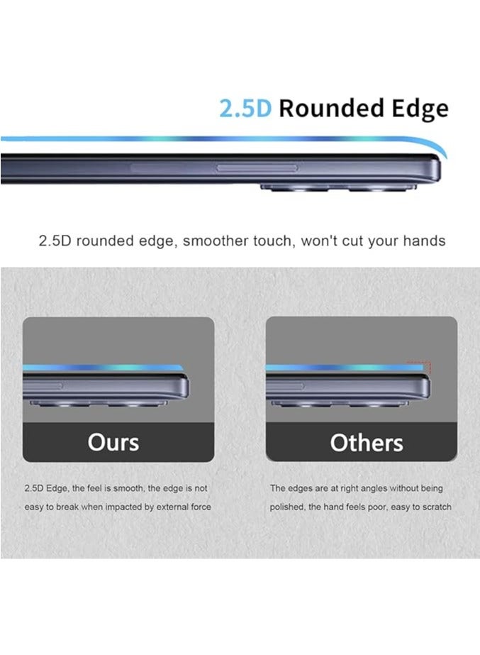 General The screen protector is compatible with the Samsung Galaxy S24 Ultra with frame positioning assistance, a pack of 3 screen protectors and 3 camera protectors, 9 hours of hardness scratch resistant HD  - Image 5