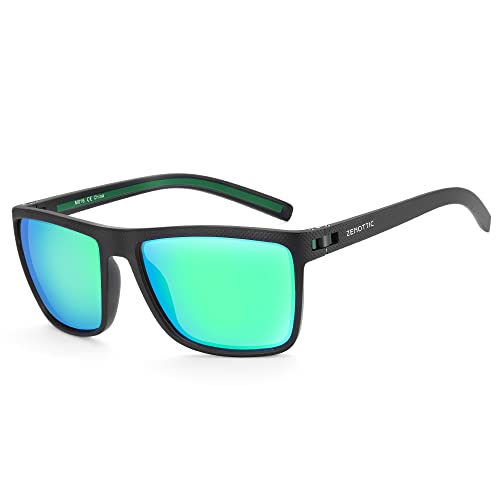 ZENOTTIC Polarized Sunglasses for Men Lightweight TR90 Frame UV400 Protection Square Sun Glasses - Image 1