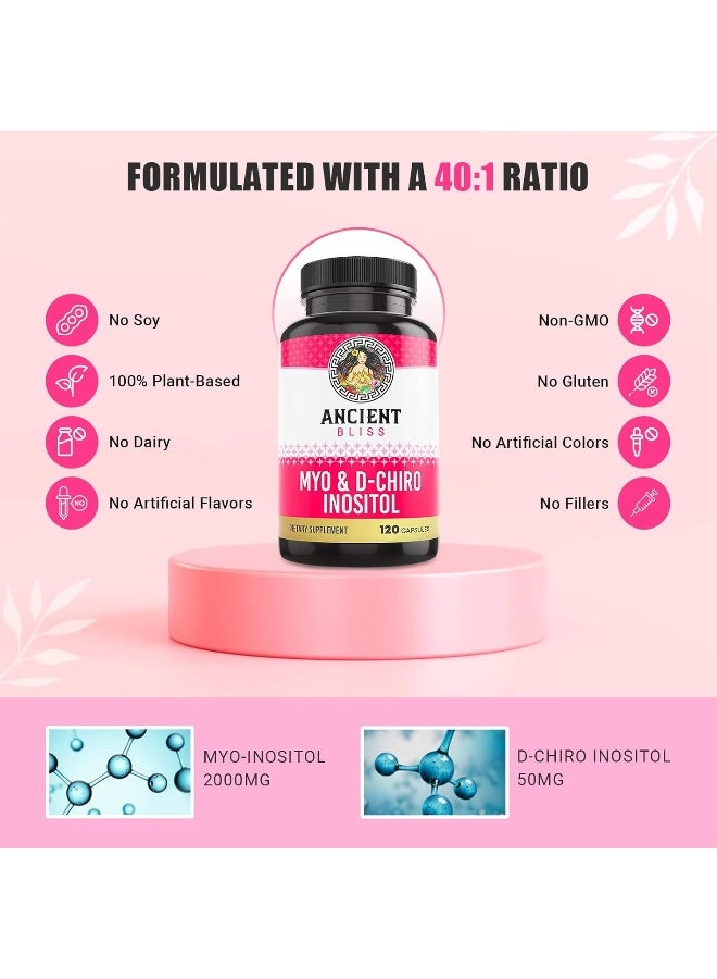 Ancient Bliss Myo & D-Chiro Inositol Supplement - Image 3