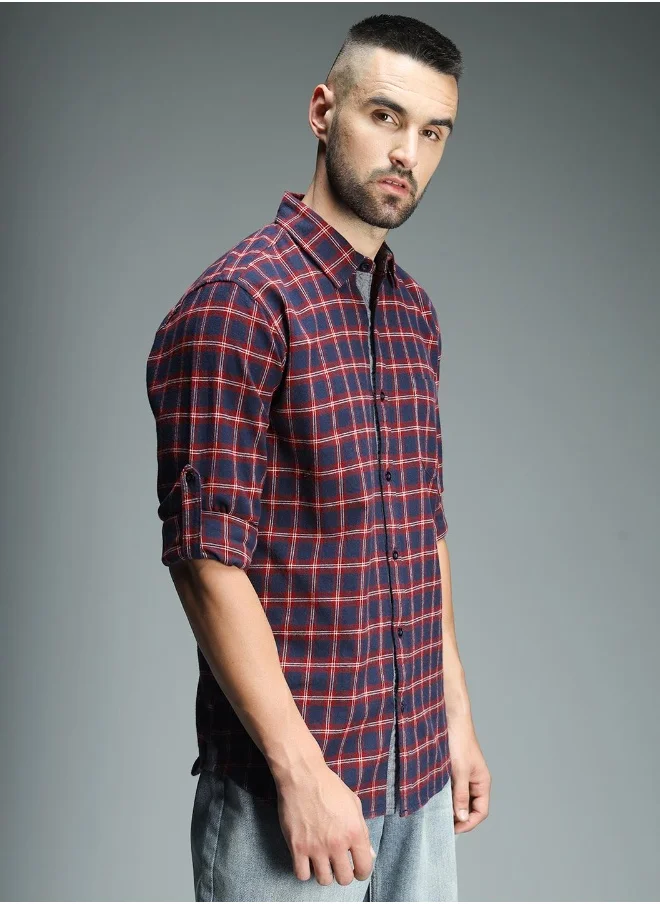 هاي ستار Men Red Shirts