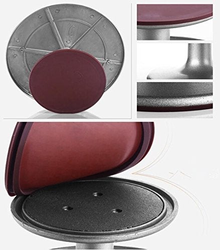 Evwoge Cake Stand, Rotating Cake Decorating Stand Revolving Pottery Stand Turntable with Ball Bearings Diameter Heavy Duty 12 INCH - Image 4