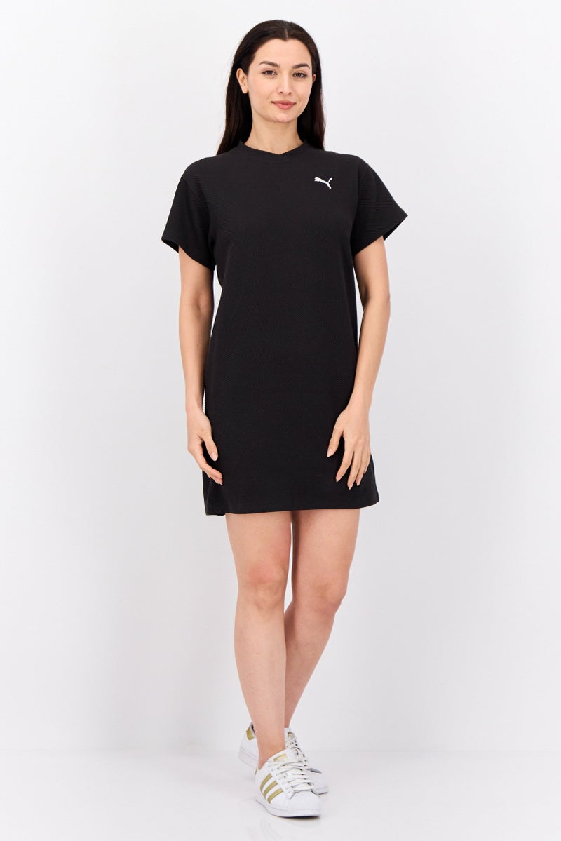 PUMA Women Sportswear Fit Outdoor Dress, Black  - Image 4