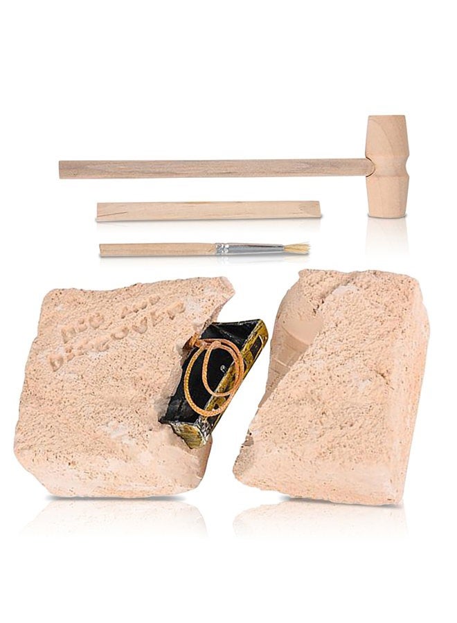 ArtCreativity Pirate Treasure Dig Kit for Kids Gem Excavation Set with Digging Tools Interactive Excavating Toys Great Birthday Gift Idea/ Contest Prize for Boys and Girls - Image 4