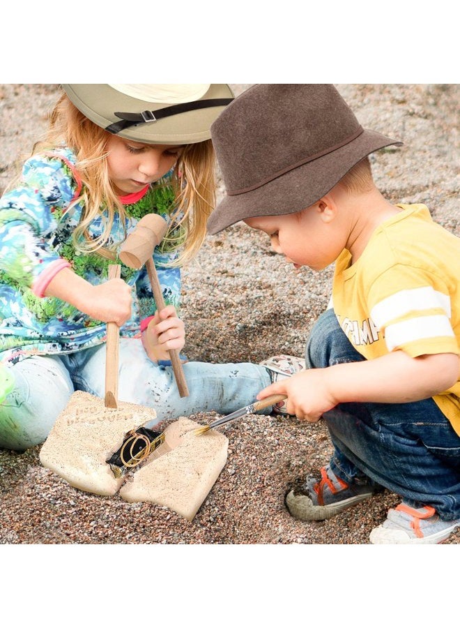 ArtCreativity Pirate Treasure Dig Kit for Kids Gem Excavation Set with Digging Tools Interactive Excavating Toys Great Birthday Gift Idea/ Contest Prize for Boys and Girls - Image 5