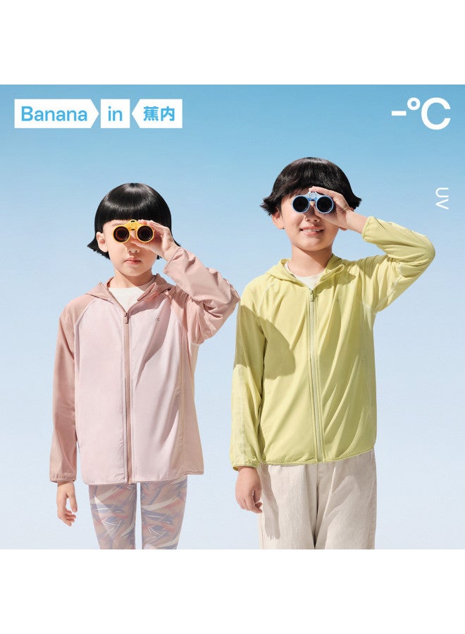 Bananain Xiaoliangpi Series 3 Cooling Kids' Sun Protection Jacket - Moisture-wicking Quick-dry Skin Jacket For Boys & Girls, Summer Lightweight Outerwear - Image 3