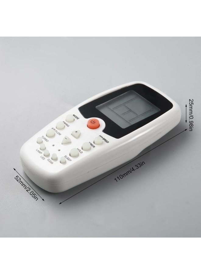 NIBEMINENT Universal Smart Air Conditioner Remote Control For ZH/EZ-01 White - Image 5