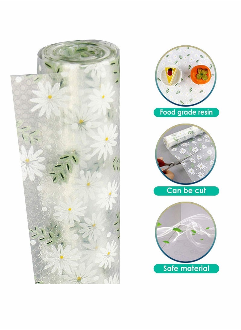 NIBEMINENT - Kitchen Cabinet Liner, Shelf Paper Drawer, Cupboard, Non Adhesive Anti Mildew Slip Waterproof Drawer Mat for Home Office and (30x300cm) - Image 1