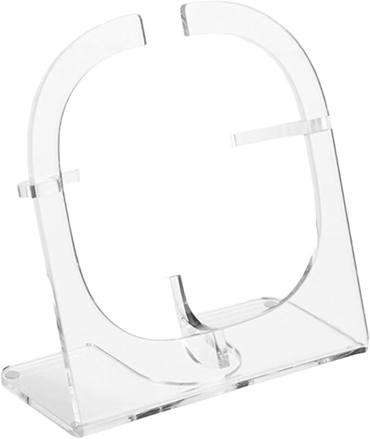 Transparent Speaker Stand Secure Slip Proof Storage Solution for Small Speakers - Image 1