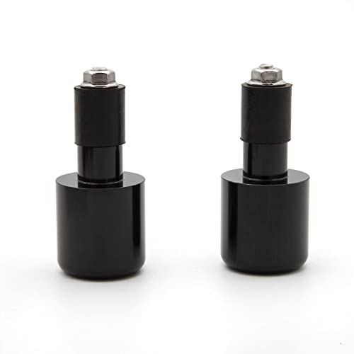 DEFUMP PROCNC Handle Bar Ends Grips Plug Fit for Suzuki GSX-R600 1999-2017 GSX-R750 2000-2017 GSX-R1000 2001-2017 GSXR600 750 2000-2014 GSXR1000 01-13 (Black) - Image 5
