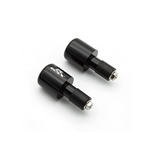 DEFUMP PROCNC Handle Bar Ends Grips Plug Fit for Suzuki GSX-R600 1999-2017 GSX-R750 2000-2017 GSX-R1000 2001-2017 GSXR600 750 2000-2014 GSXR1000 01-13 (Black) - Image 1