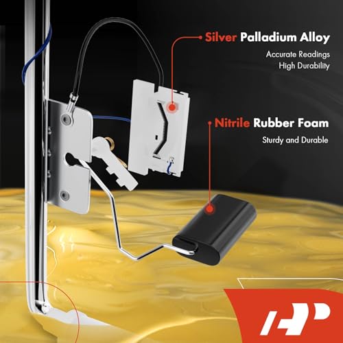 A-Premium Fuel Tank Sending Unit Compatible with Chevrolet C10 30 K10 R 30 3500 V30 3500 GMC C1500 2500 3500 K1500 2500 R2500 3500 V3500, Left & Right, Replace# 19111382, 25002007 - Image 2