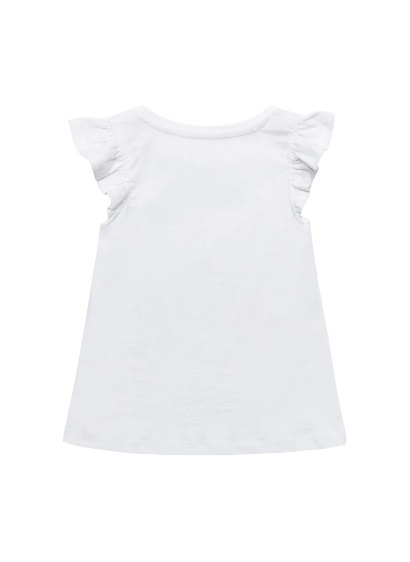 مينوتي Kids Girls Frilled vest