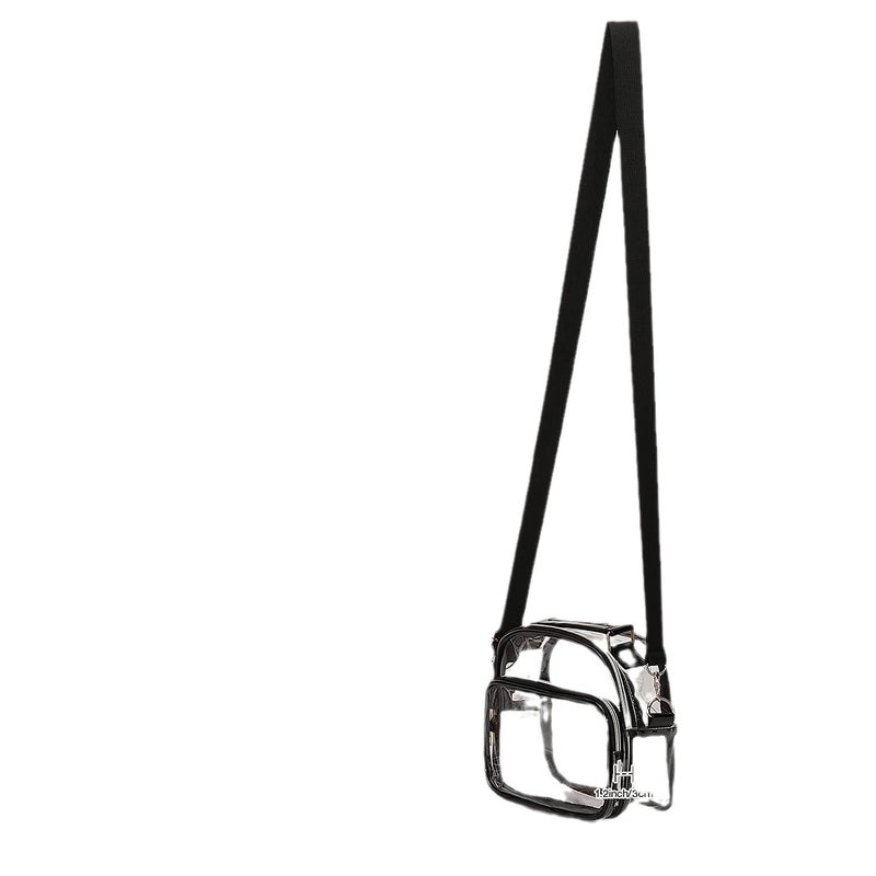 Women's Crossbody Bag with Tassel, PVC Large Capacity - Image 5