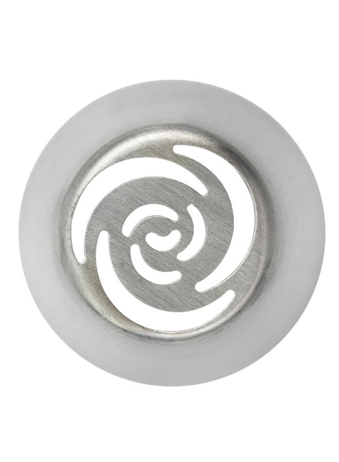 Restaurantware فوهة أنابيب روسية، فوهة تزيين كعكة توليب 1 - #23، مقاومة للتآكل، فوهة تزيين من الفولاذ المقاوم للصدأ للتزيين، قابلة للغسل في غسالة الصحون، لتزيين الكب كيك، الكعك، أو البسكويت - Image 1