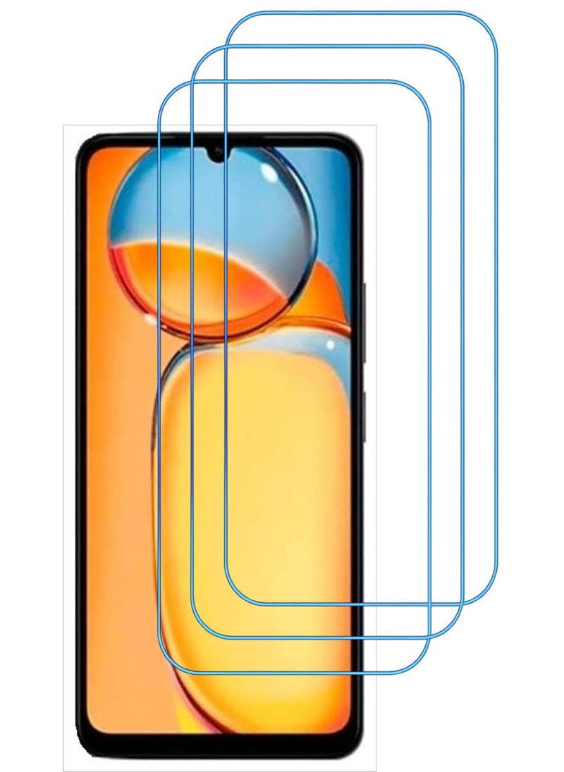 أكاليكس 3 قطع، حماية شاشة،  لهاتف شاومي  ريدمي 13C ، جودة ممتازة. - Image 1