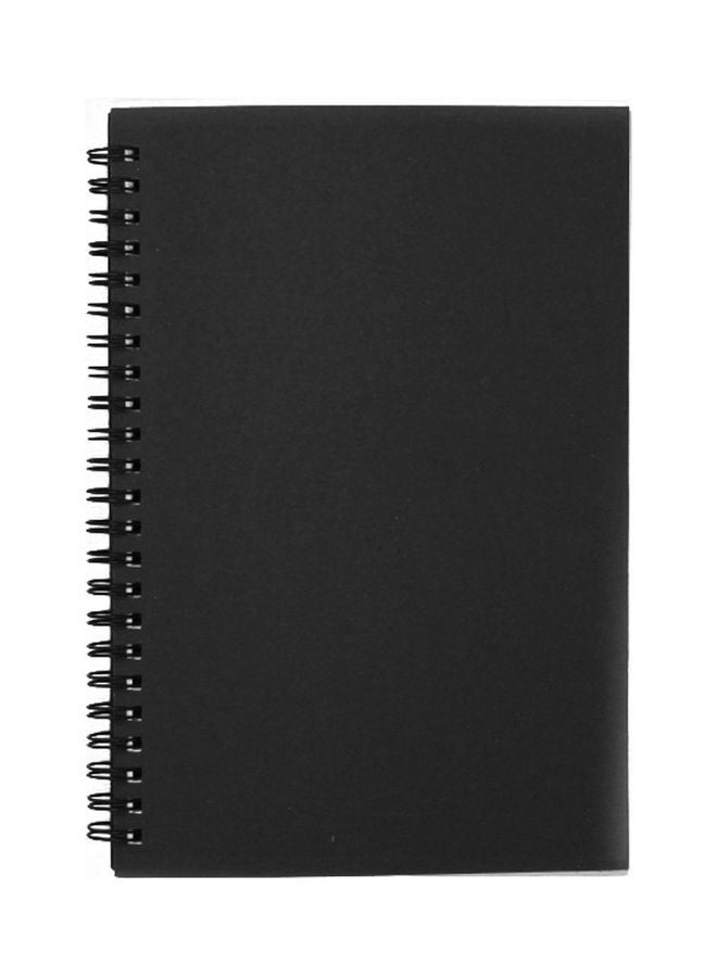 NIBEMINENT 53-Page Spiral Notebook Black - Image 1