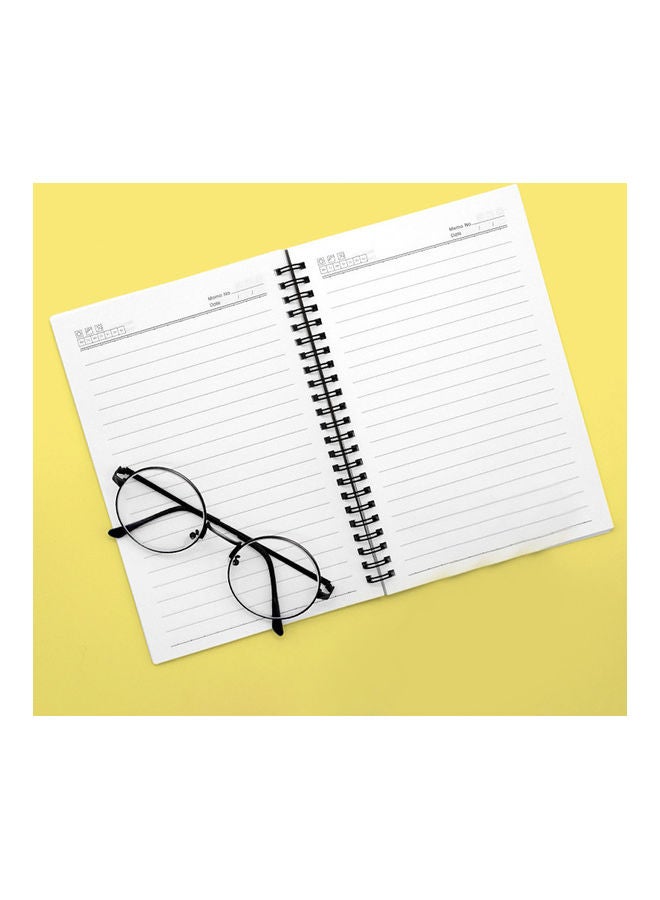 NIBEMINENT 53-Page Spiral Notebook Black - Image 2