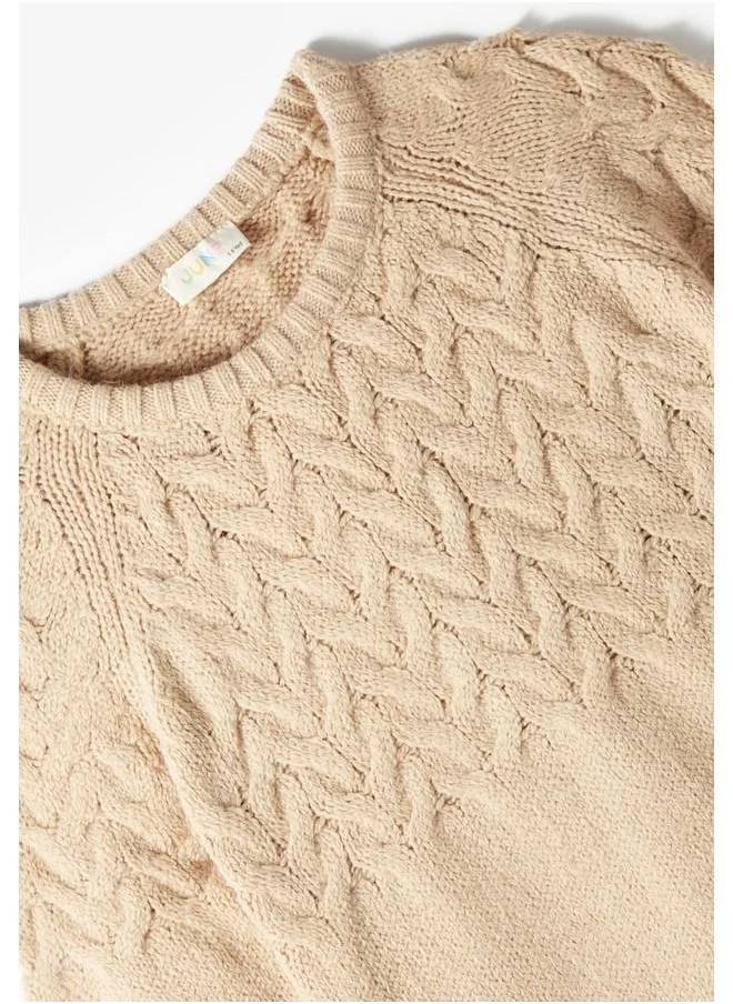 جون June Boy Knitted Sweater Dark Stone