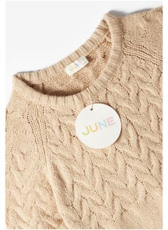 JUNE June Boy Knitted Sweater Dark Stone  - Image 4