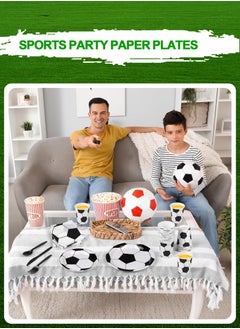 Fruitful Party Soccer Birthday Decorations,82Pcs Soccer Theme Birthday Decorations for Boys Kids Includes Soccer Plates Cups Napkins Tablecloth Banner Balloons Cake Topper ect Soccer Supplies - pzsku/Z5FB0FB0256EBA8F49D7CZ/45/_/1737517666/15e5233c-3229-4c78-8e93-f927525f31d7