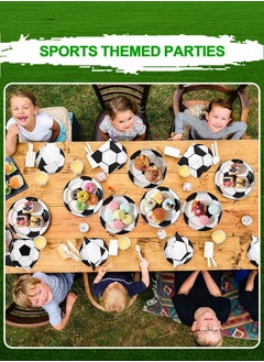 Fruitful Party Soccer Birthday Decorations,82Pcs Soccer Theme Birthday Decorations for Boys Kids Includes Soccer Plates Cups Napkins Tablecloth Banner Balloons Cake Topper ect Soccer Supplies - pzsku/Z5FB0FB0256EBA8F49D7CZ/45/_/1737517697/3e273d9f-3253-46b3-87d4-9433c0771d7b