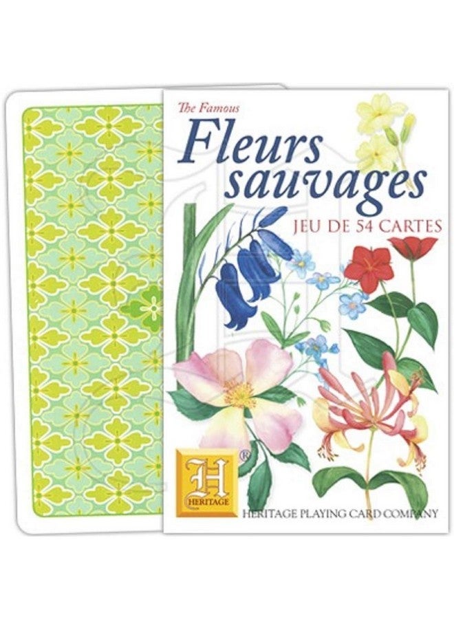 Heritage Playing Cards Wild Flowers Playing Cards - Image 1