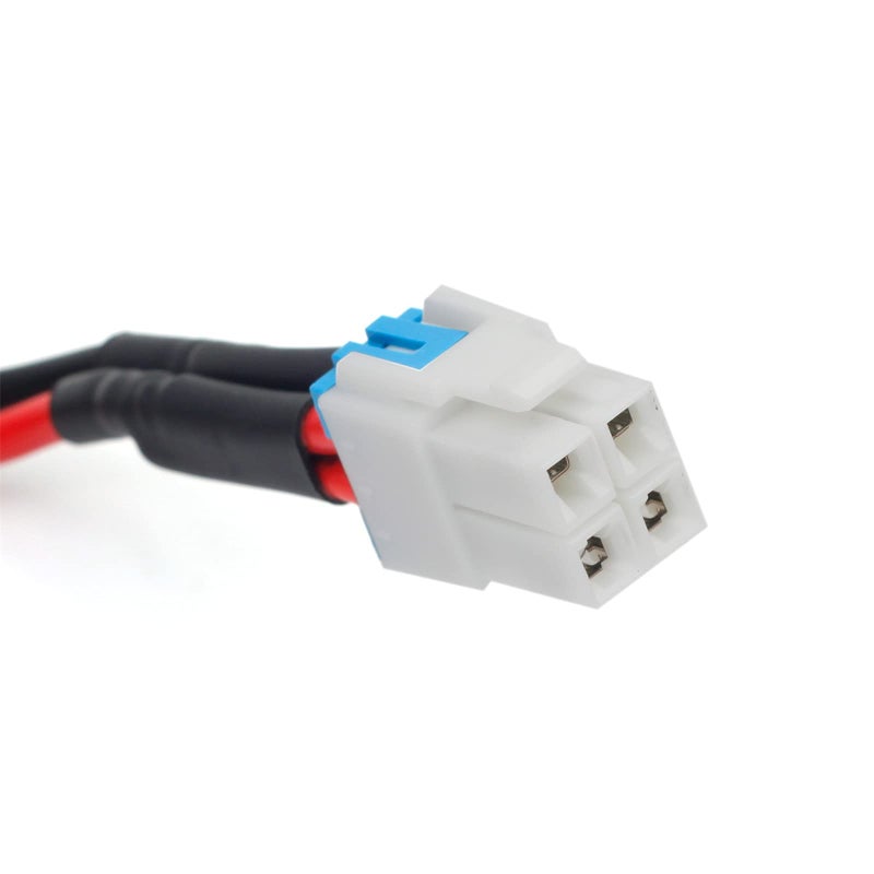 Kymate 4-pin 12AWG DC Power Supply Cable for Yaesu Radio FT-450D FT-891 FT-991-A FT950 FTDX-1200 Kenwood TS-480 TS-590SG TS-890s Icom IC-7000 IC-7200 IC-7600 IC-7300 Alinco DX-SR9T Vertex - Image 4