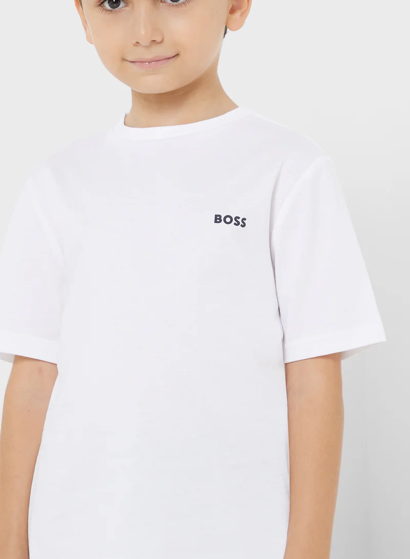 BOSS Kids Logo T-Shirt