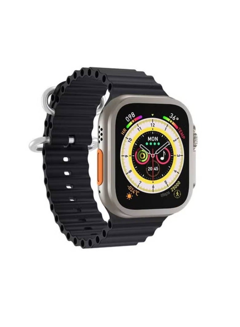 AROAQ ZW8 Ultra Max Smart Watch 1.91 Inch Fitness Tracker with Bluetooth Calling  - Image 2