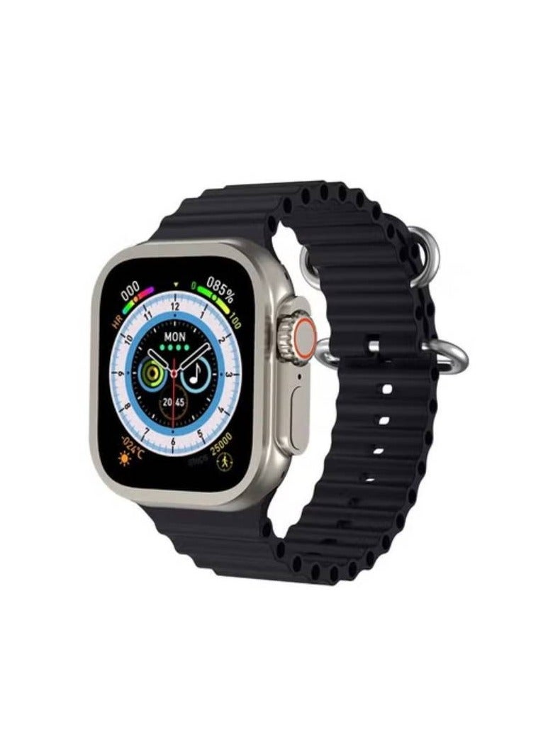 AROAQ ZW8 Ultra Max Smart Watch 1.91 Inch Fitness Tracker with Bluetooth Calling  - Image 1