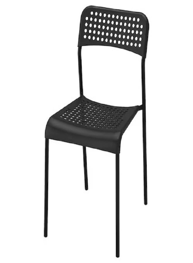 Generic Black 4-Piece Dining Table Chair Set  - Image 2