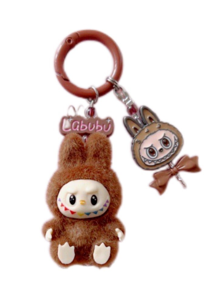 Oak Labubu doll cute mobile phone pendant keychain