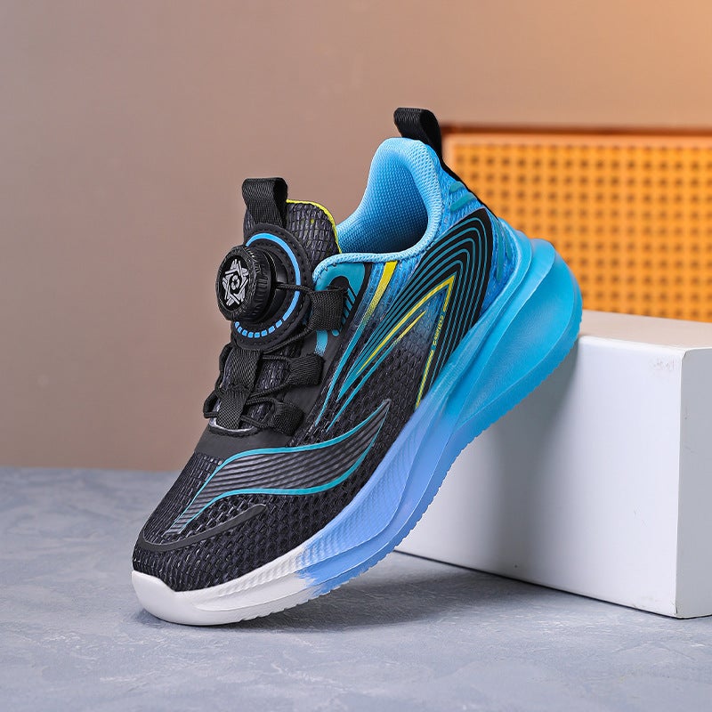 Mesh Sneakers Lightweight Flexible Sole Walking Shoes For Kids Indoor And Outdoor Activities - Image 1