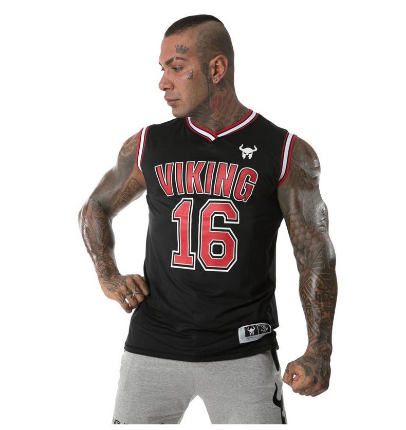 Men's Sport Vest Mesh Quick Dry Training Running Top - Image 3