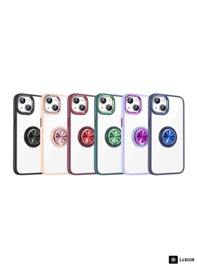 Zaboon Protective Case Cover For iPhone 11 Ring Holder TPU+Acrylic  - Image 2