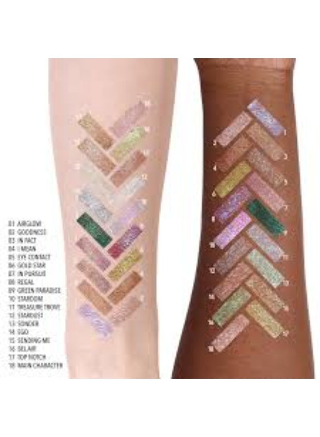 Moira Diamond Daze Liquid Shadow 09 Green Paradise 3ml - Image 3