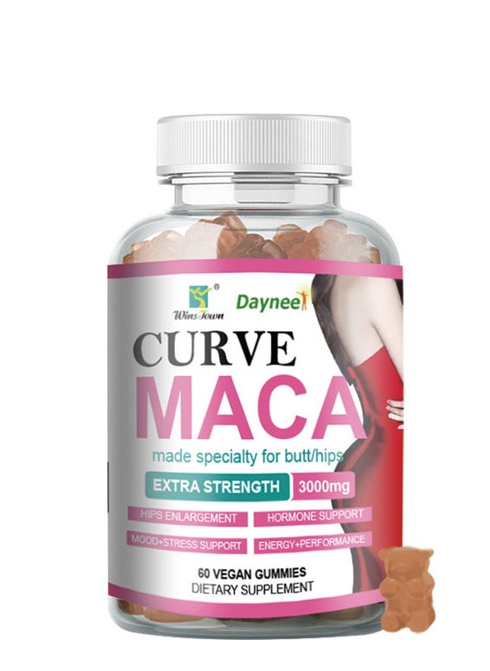 Daynee Perfect Curve Enlarge Booster hips Gummies,Lifting Gummies For Women,Health Support Dietary Supplement 60 Gummies  - Image 1