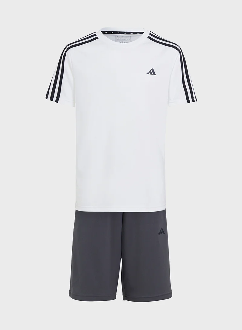 Adidas 3 Stripes Train Essentials Aero Ready Training Set