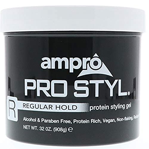 Ampro Pro Styl Regular Hold Protein Styling Gel 32 oz (Pack of 2) - Image 4