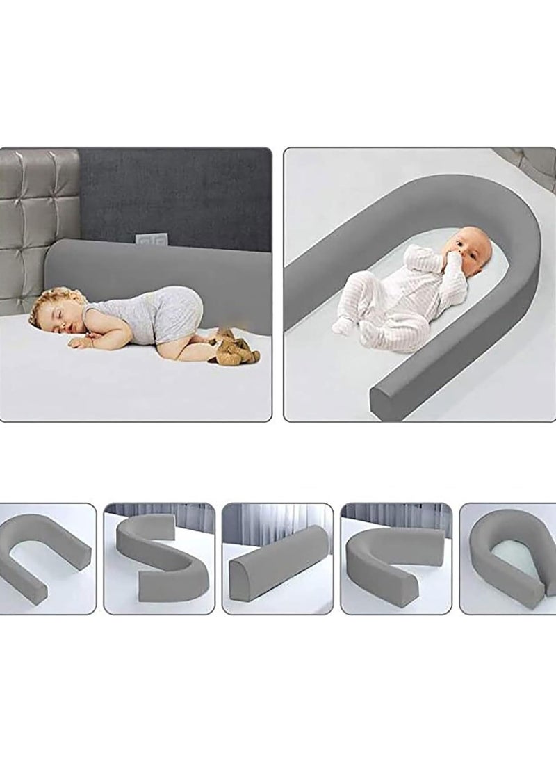 Baby Bed Rail Guard for Toddlers, Infants Bed Safety Guard Rail, Foldable Toddler Bed Crib Rail Guard for Kids, 2M Baby Guard Bumper for Crib, Safe Bed Side Rail for Twin Full-Size Queen King Mattress - pzsku/Z5FB19AACEC5D8730A370Z/45/_/1732621126/a6436a3b-7c66-4802-aa6b-a4b06d9c5eb1